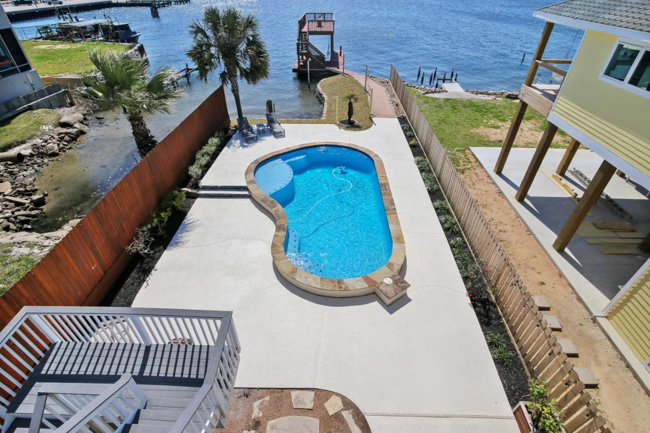 Villa Pool Days And Dock Nights Galveston Exterior foto